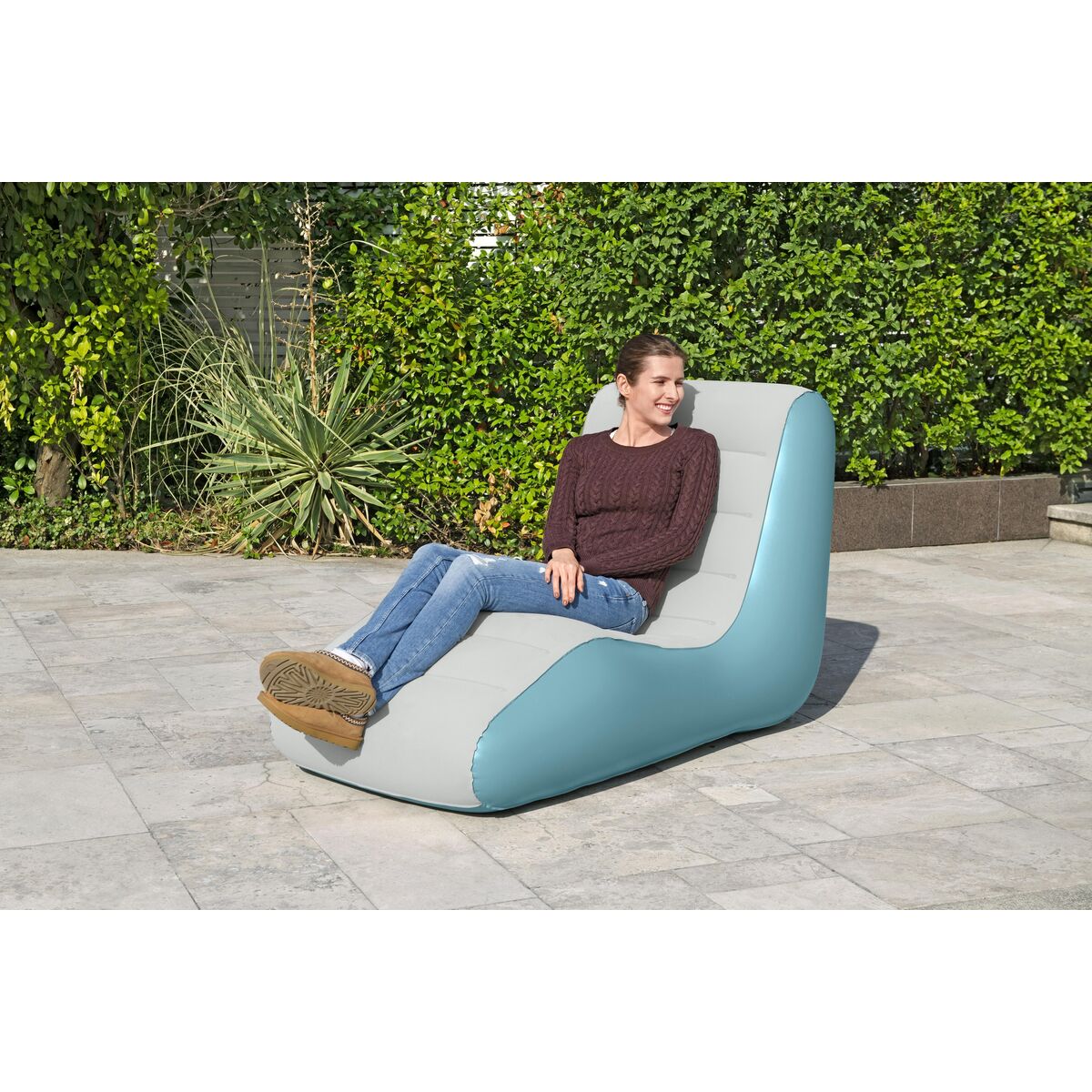 Bestway Sillon Hinchable Luxury 133x79x88 cm Interior 75127